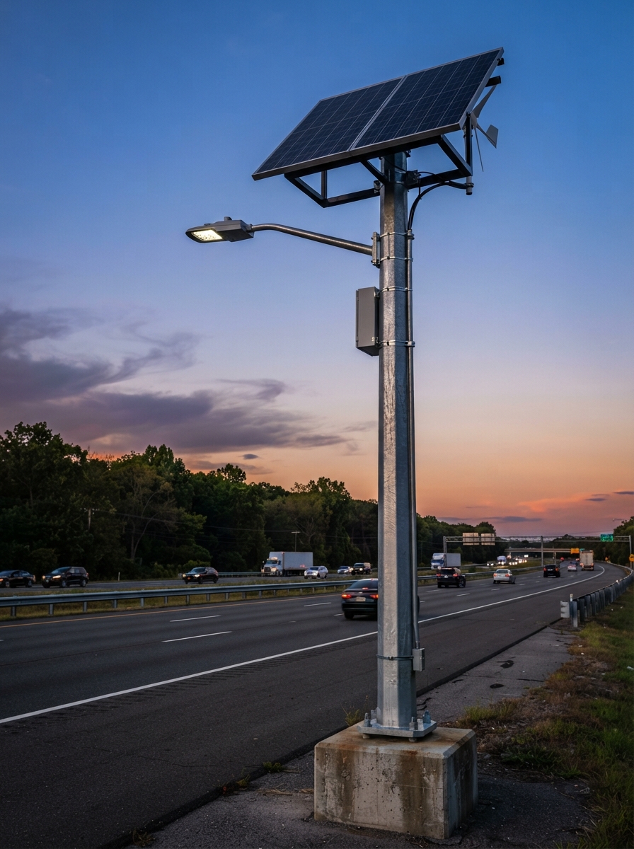 DOT-spec highway lighting