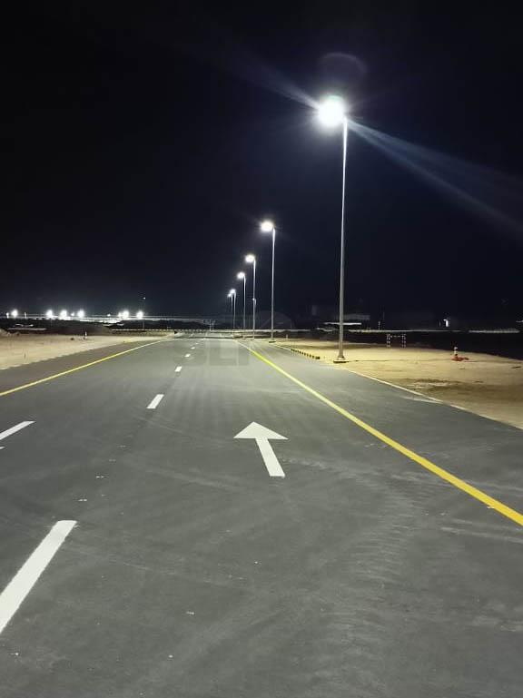 Commercial solar street lighting