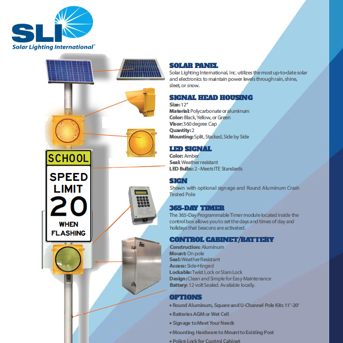Sign Alert school zone speed limit sign options