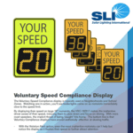 Solar radar speed display spec sheet
