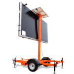 Solar Portable Message Sign