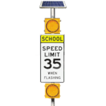Solar School Zone Warning System
